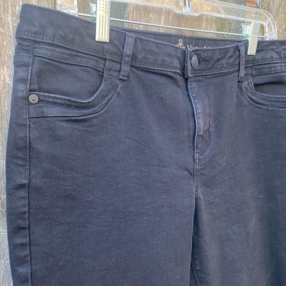 Simply Vera Vera Wang black skinny jeans - Picture 4 of 7